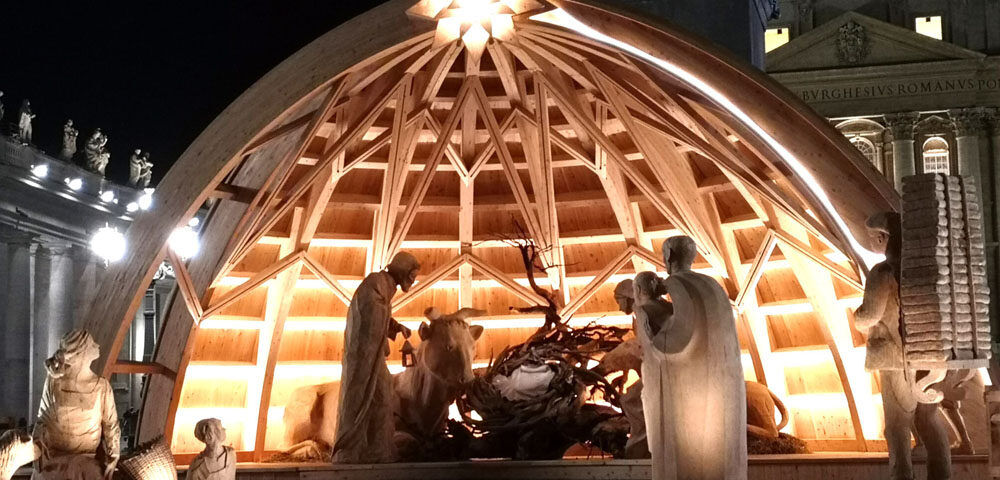 Presepe di Papa Francesco in Vaticano - 2022