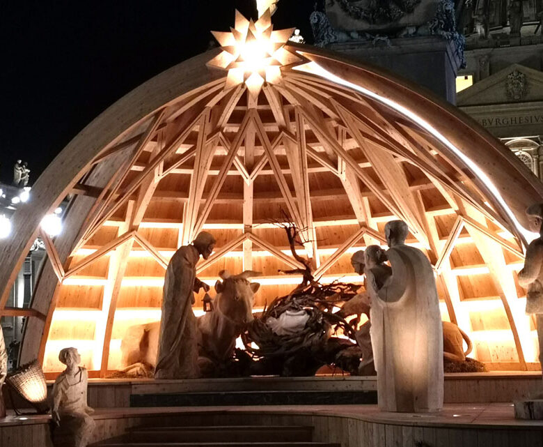 Presepe di Papa Francesco in Vaticano - 2022