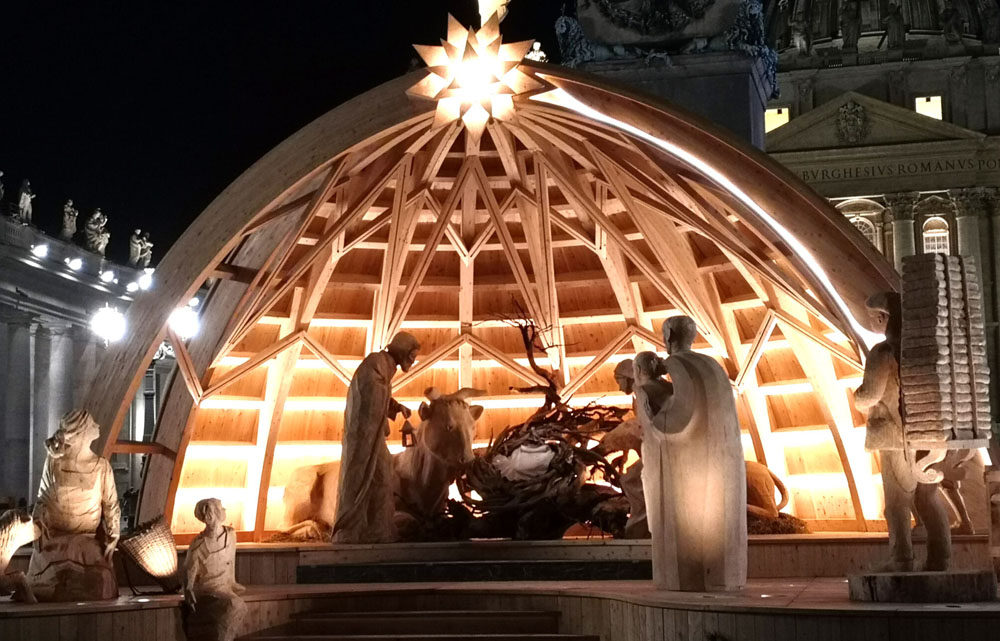 Presepe di Papa Francesco in Vaticano - 2022